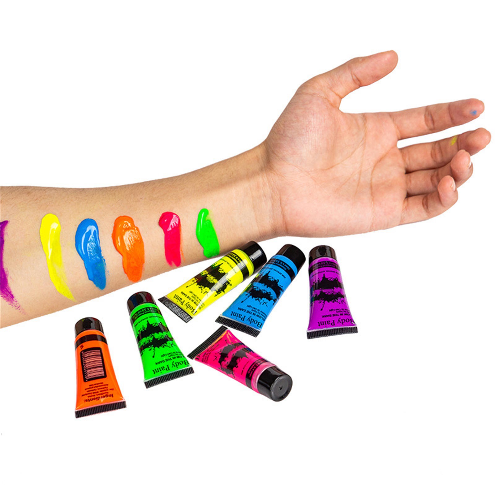 body paints Luminous Face Body Paint Body Paint Tubes Fluorescent Body